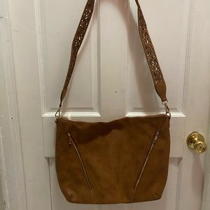 Brown crossbody bag